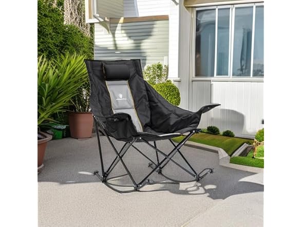 Dowinx Oversized Rocking Camping Chair