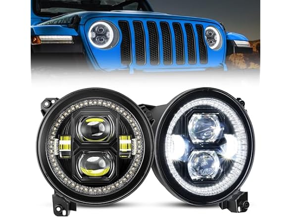 SUPAREE DOT 9" Round LED Headlights