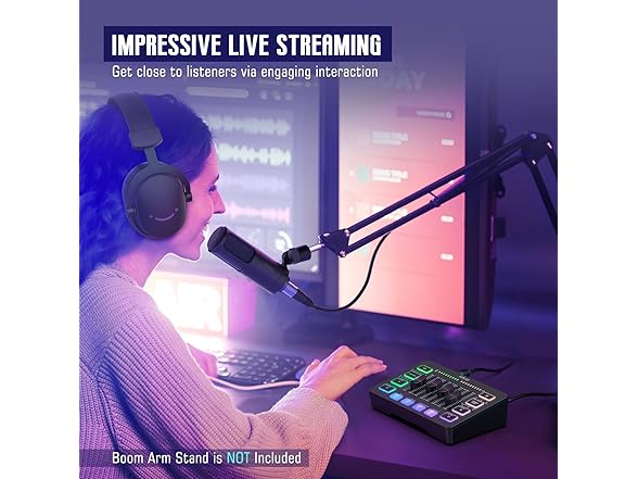 FIFINE Audio Streaming Equipment Bundle