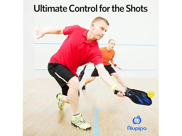 niupipo Pickleball Paddles Set 4 Balls