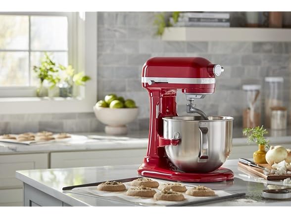 KitchenAid 7 Quart Bowl-Lift Stand Mixer Red