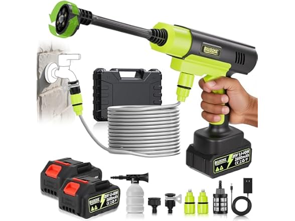 Blusoke Cordless Pressure Washer
