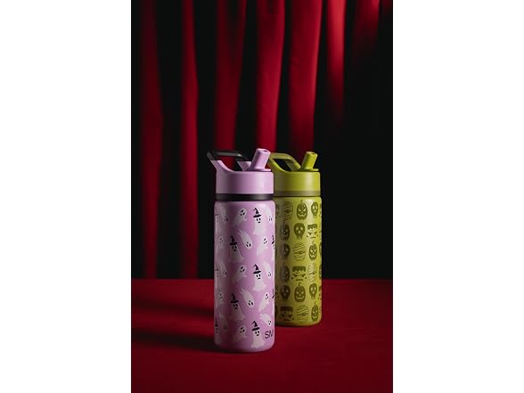 Simple Modern Halloween Kids Summit Water Bottle with Straw Lid 18oz - Gallery 2
