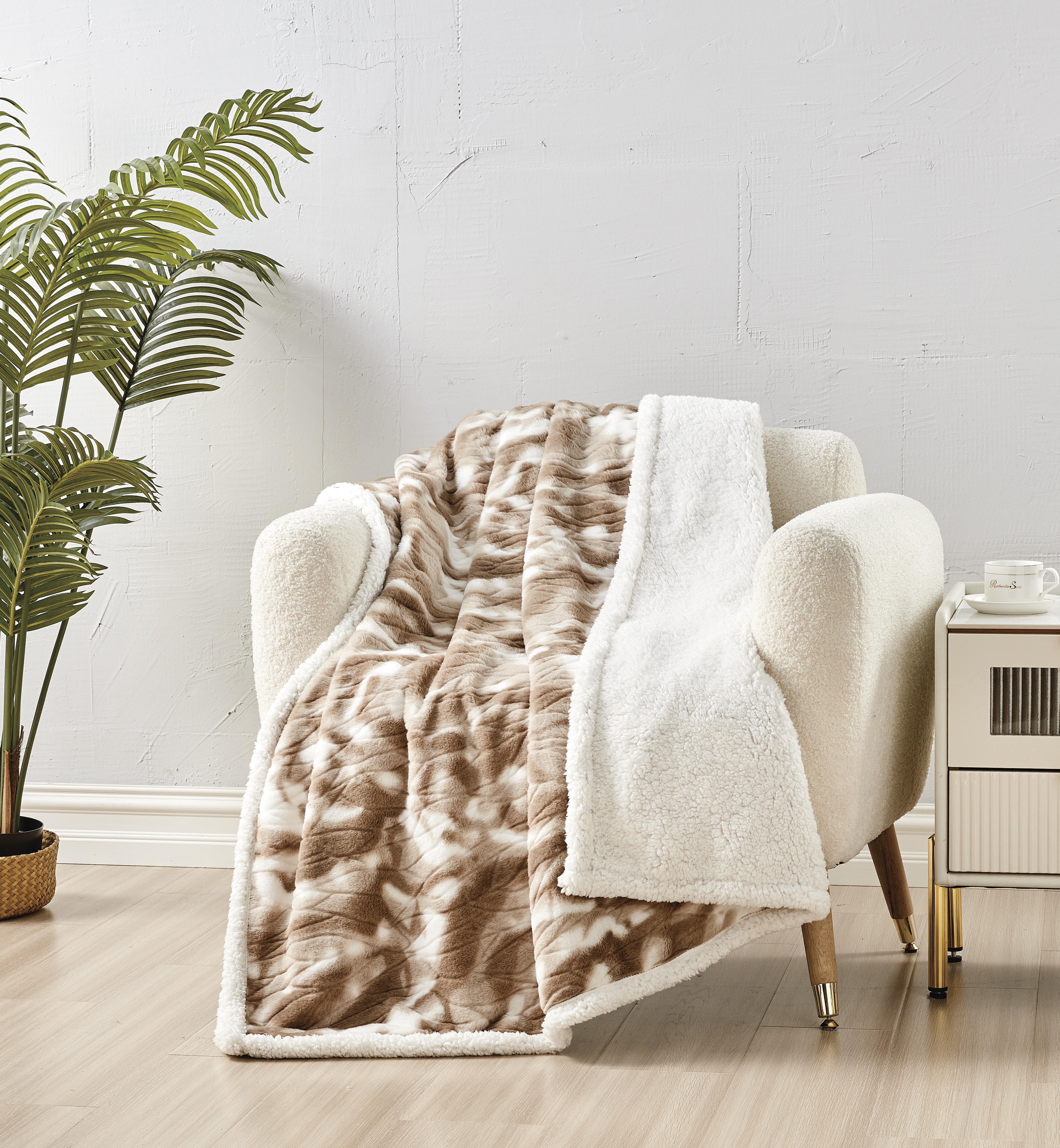 Noble House 2Pk Alaska Sherpa Throw/Blankets - Gallery 17