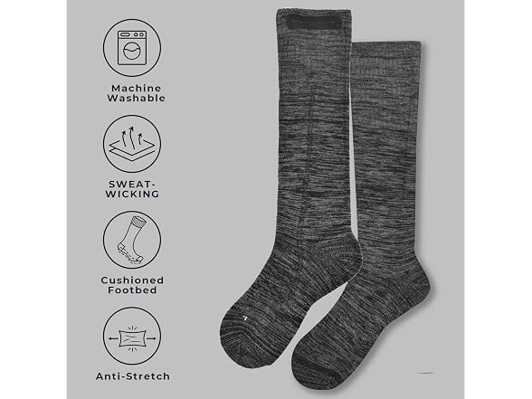 ororo Heated Socks for Men Women,