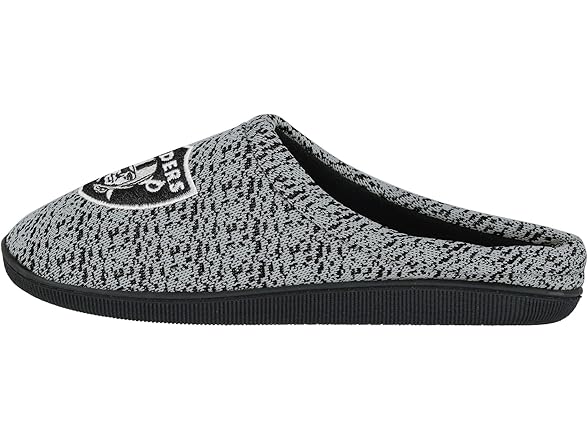 LAS VEGAS RAIDERS Mens Slipper (7-8)