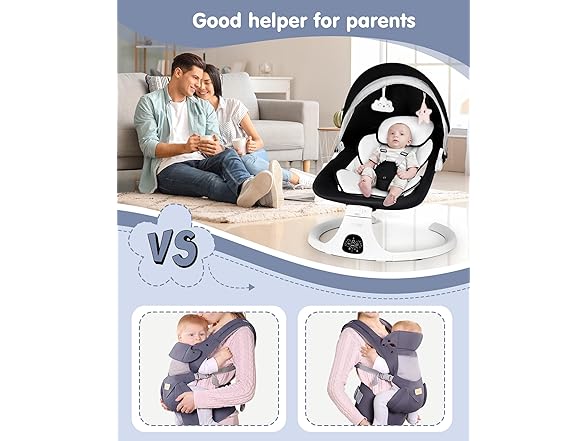 JUITOY Electric Baby Swings