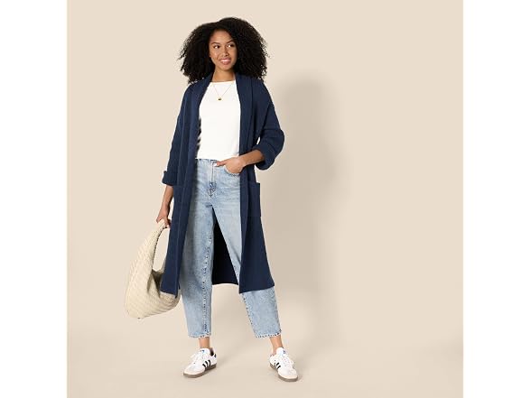 Amazon Essentials Women Cotton Blend Cardigan