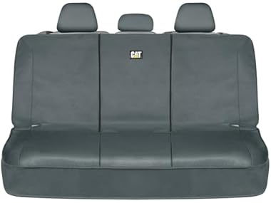 $9.99 CAT Flexfit Gray Rear Seat Cover 60/40 dealfomo