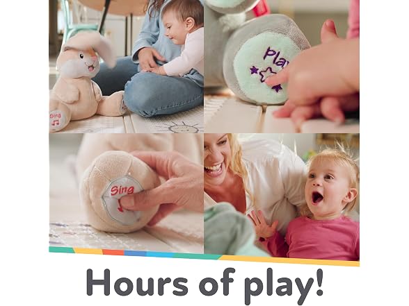 Nuby Peek a Boo Friends Animated Plush Toy