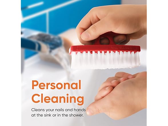 Superio Superio Nail Brush for Cleaning Fingerna