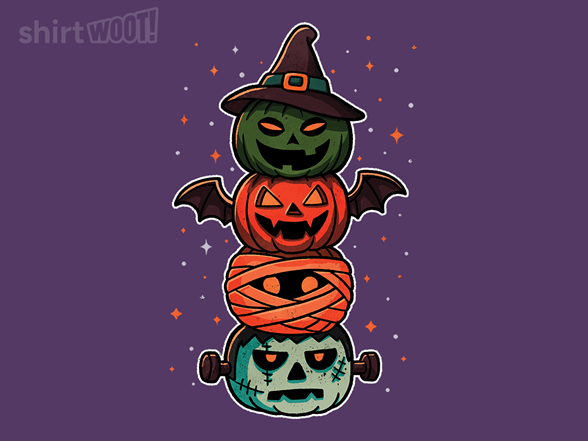 Pumpkin totem