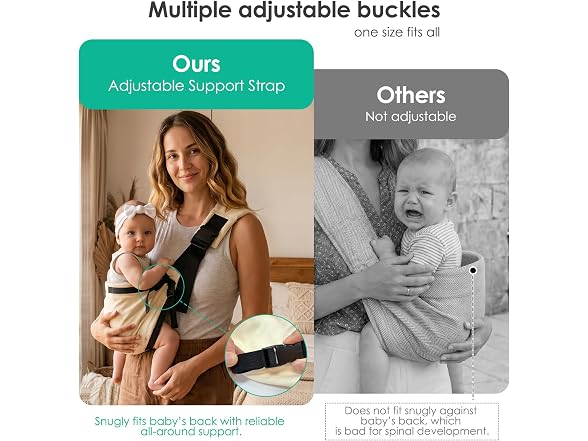 Shiaon Baby Sling Carrier Newborn to