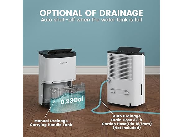 80-Pint Energy Star Dehumidifier w/ Drain