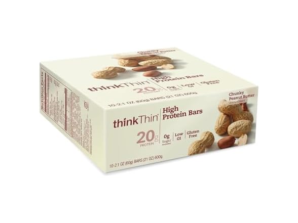 thinkThin Chunky Peanut Butter Bars