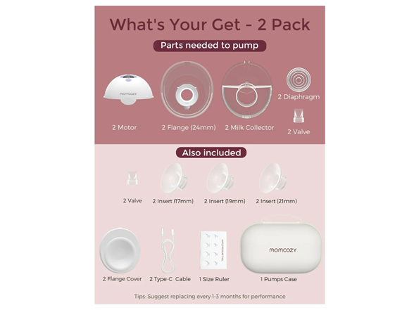 Momcozy M5 Hands-Free Wearable