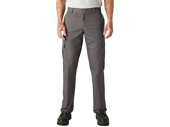 Dickies Men (30W x 32L) Straight Flex Twill Pant
