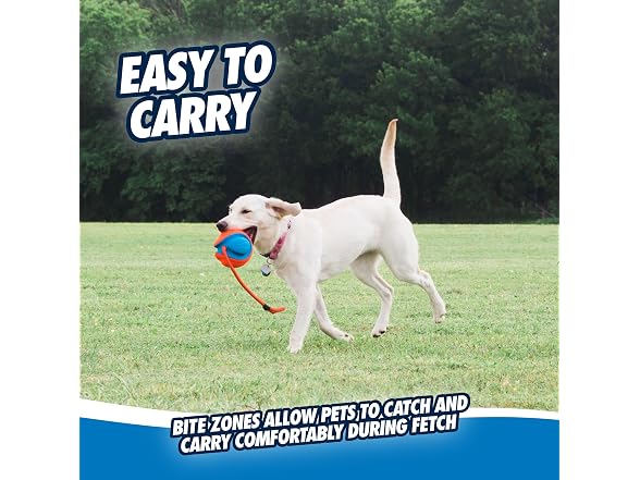Chuckit! Rope Fetch Dog Toy - Ball on Rope Fe