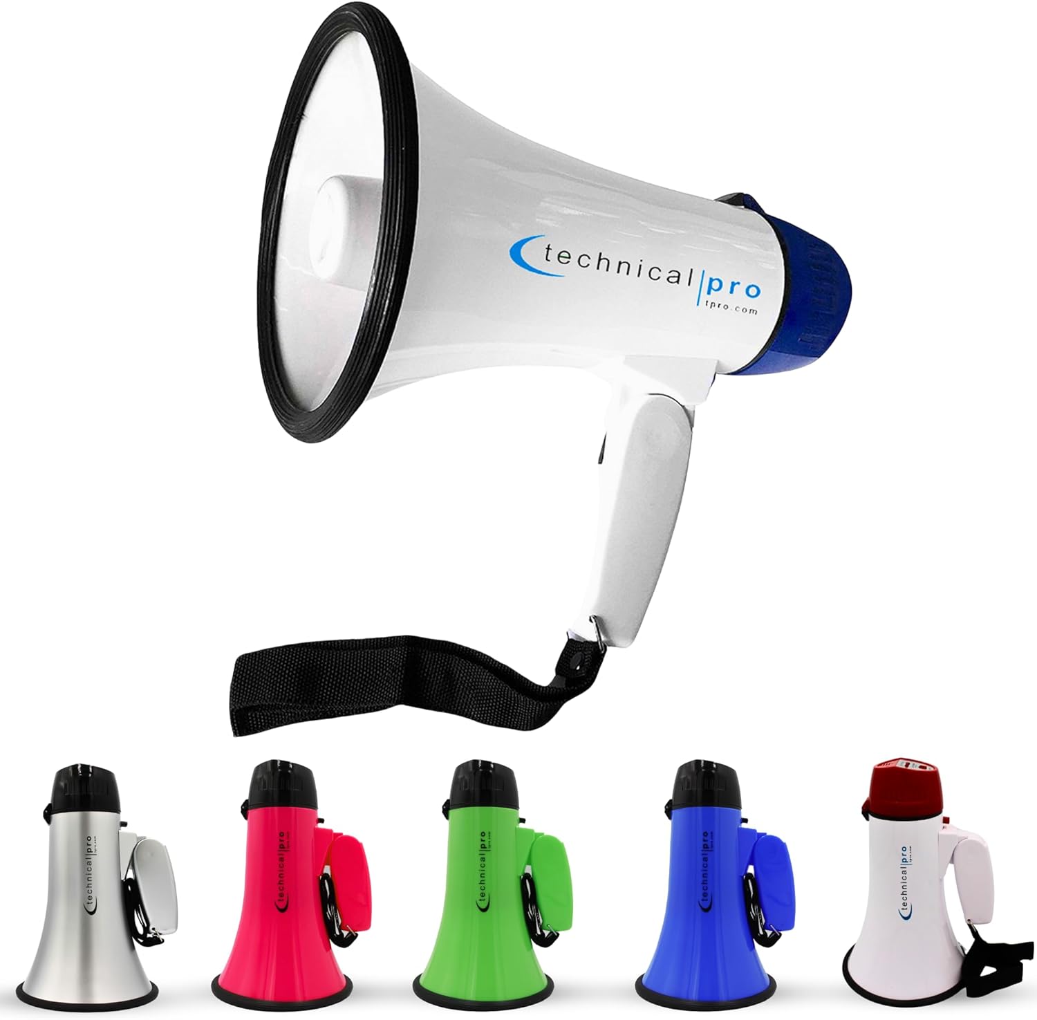 Megaphone with Siren & Foldable Handle - Gallery 13