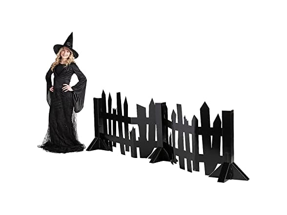 Fun Express Halloween Creepy Fence Stand-Up