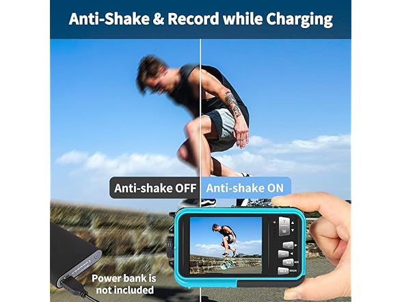 Kaisoon Tech Waterproof Camera 48MP Imag