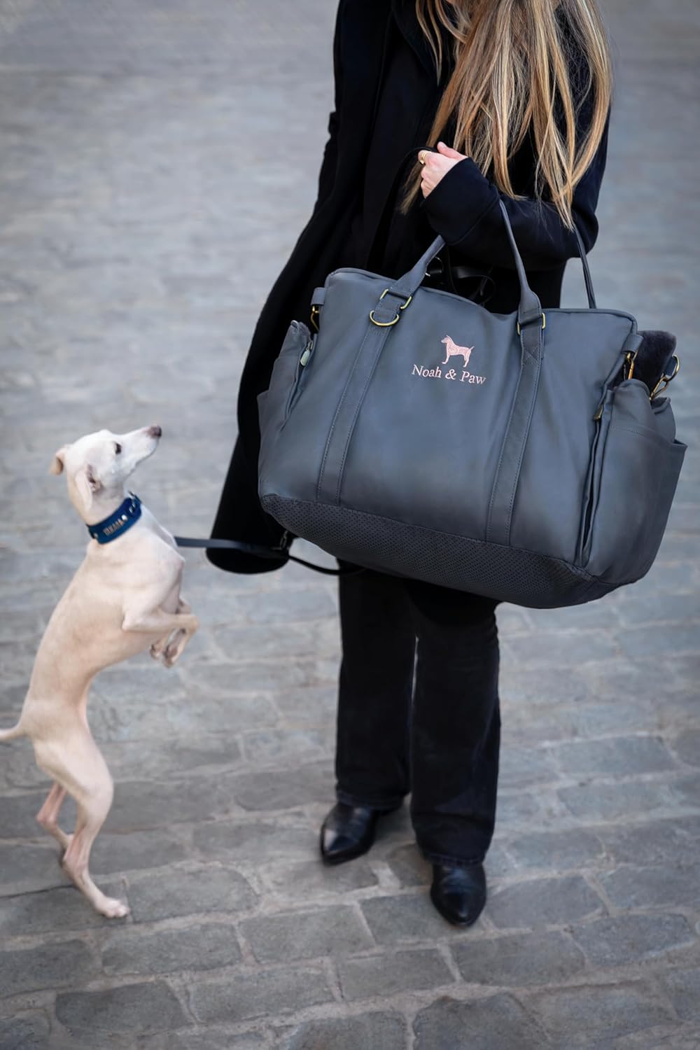 NOAH & PAW Vegan Leather Dog Car Seat Carrier - Gallery 19