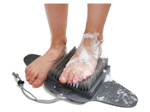 Efforest Shower Foot Scrubber Mat w/ Pumice
