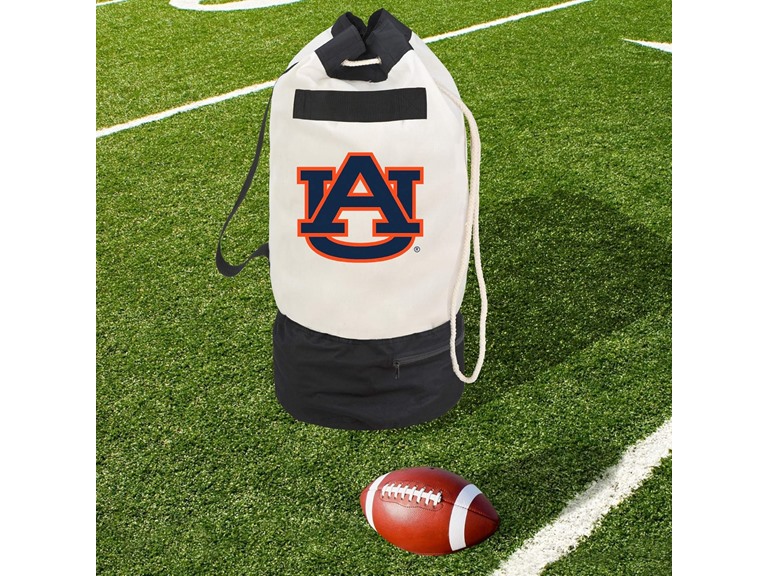 Smart Design Collegiate Heavy Duty Duffel Bag with Two Compartments 15 x 30 inch Canvas Officially Licensed Logo