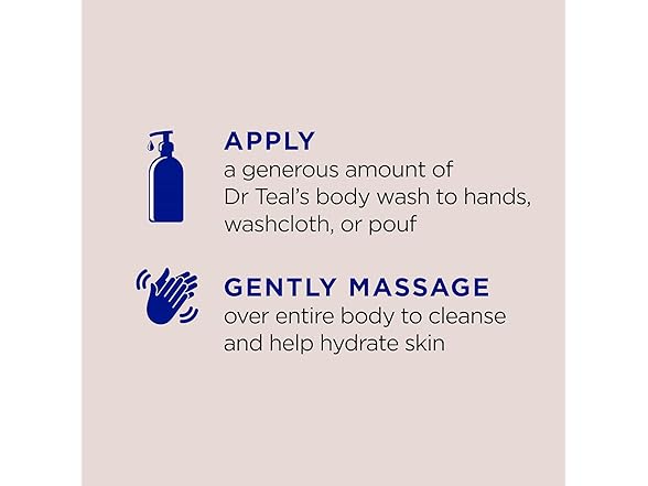 Dr Teal's Coconut Body Wash 24oz