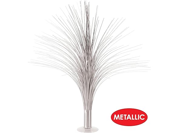 Beistle 2-Pk Metallic Spray Centerpiece