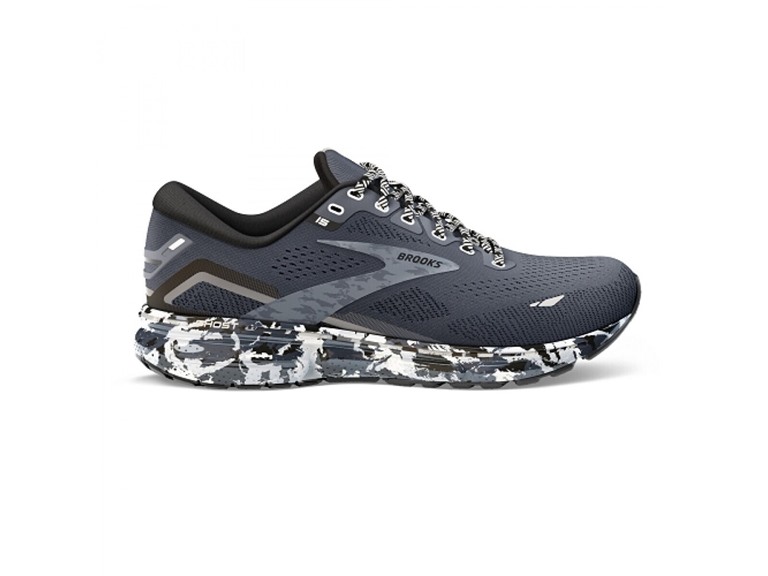 Brooks Ghost 15 Men's Shoes Ebony/Black/Oyster Size 10