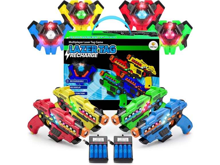 Hakol 4PK: USA Toyz Laser Tag Game