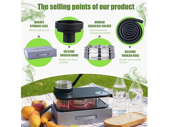 SunWamntin Box Hookah Premium