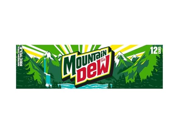 Mountain Dew, Soda, 12 Fl Oz, 12 Pack