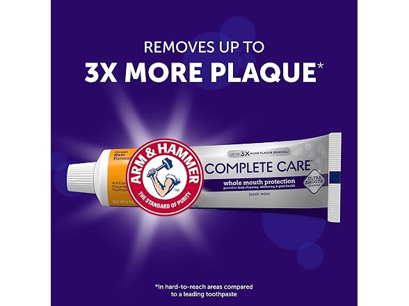 Arm and Hammer Stain Defense Toothpaste 6oz 6pk