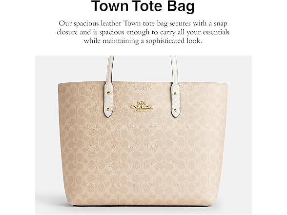 Coach Town Tote