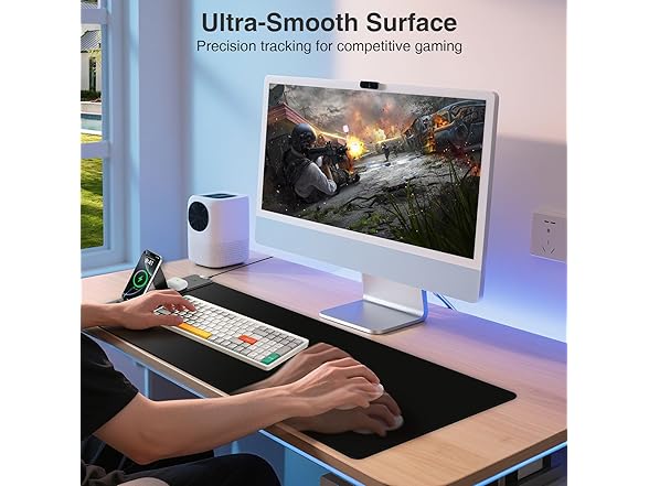 Wireless Charging Mouse Pad