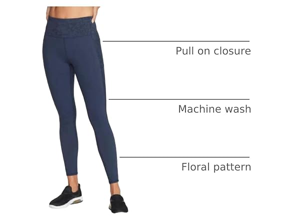 Skechers (L) Gowalk High Waisted Side Leggings