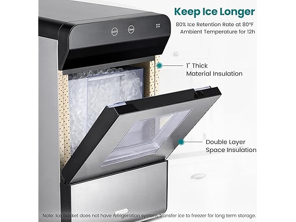 Gevi nugget ice maker