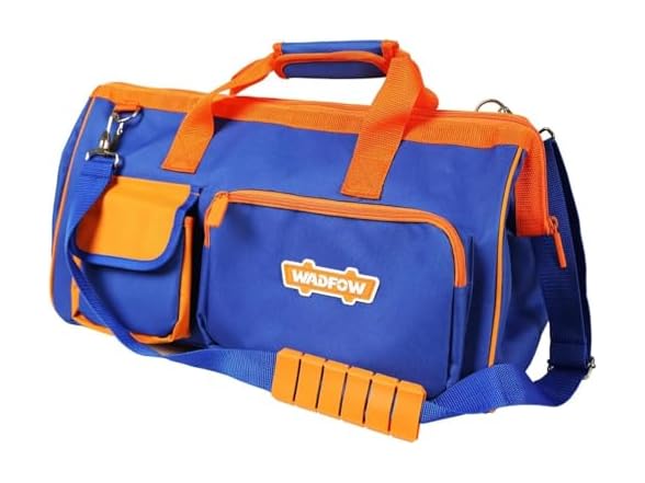 19" Tool Bag Blue Orange Waterproof