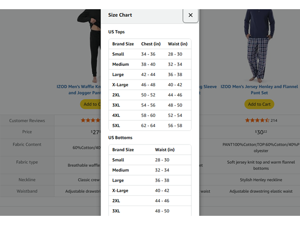 Izod Men (3XL) Waffle Knit Crewneck Top Jogger Set
