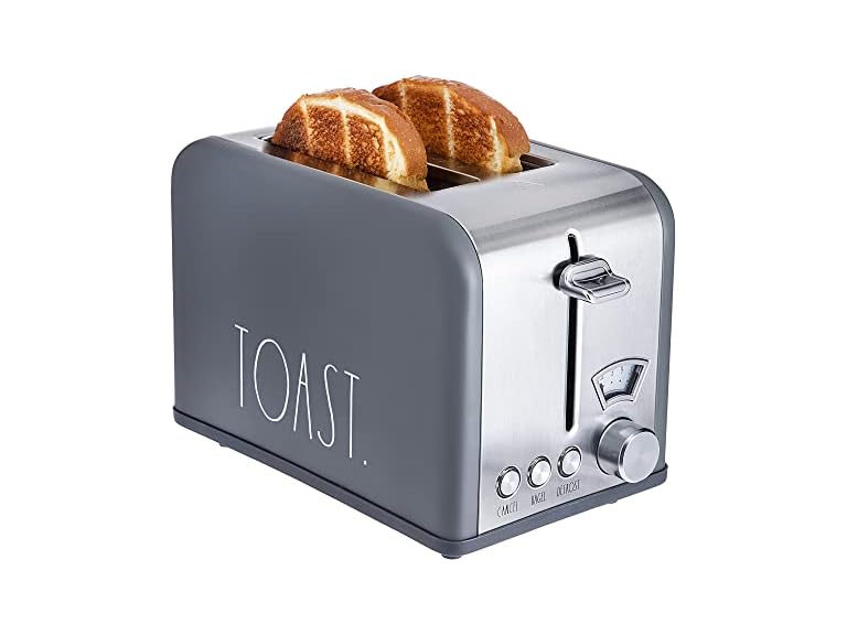RAE DUNN DD-YRDTT03T GRY Rae Dunn Square Bread Toas