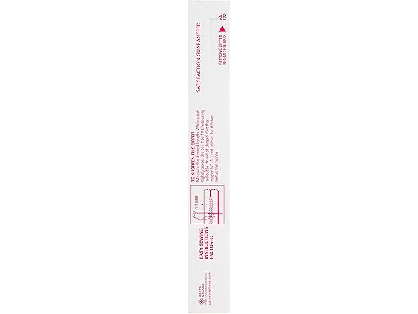 Coats & Clark All Purpose Zip Zipper, 14 Inches, Black 3PK
