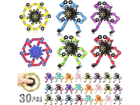 Transformable Fidget Spinners