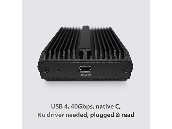 NexStar SX USB-C M.2 NVMe Enclosure