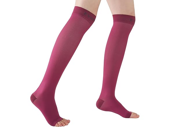 15-20mmHg Open Toe Compression Socks