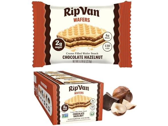 (36ct) Rip Van Wafer Cookies - Chocolate Hazelnut