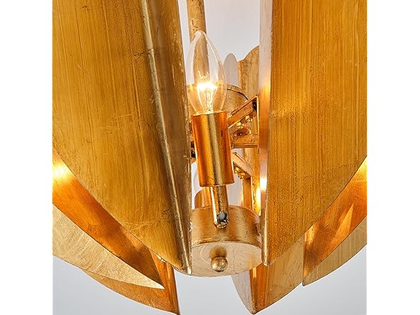 Parrot Uncle Medium Gold Flush Mount Light
