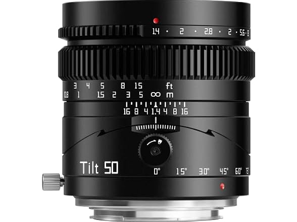TTArtisan 50mm f1.4 Tilt Lens Full