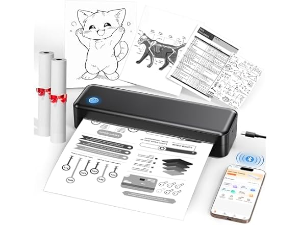PEDOOLO Portable Printer Wireless